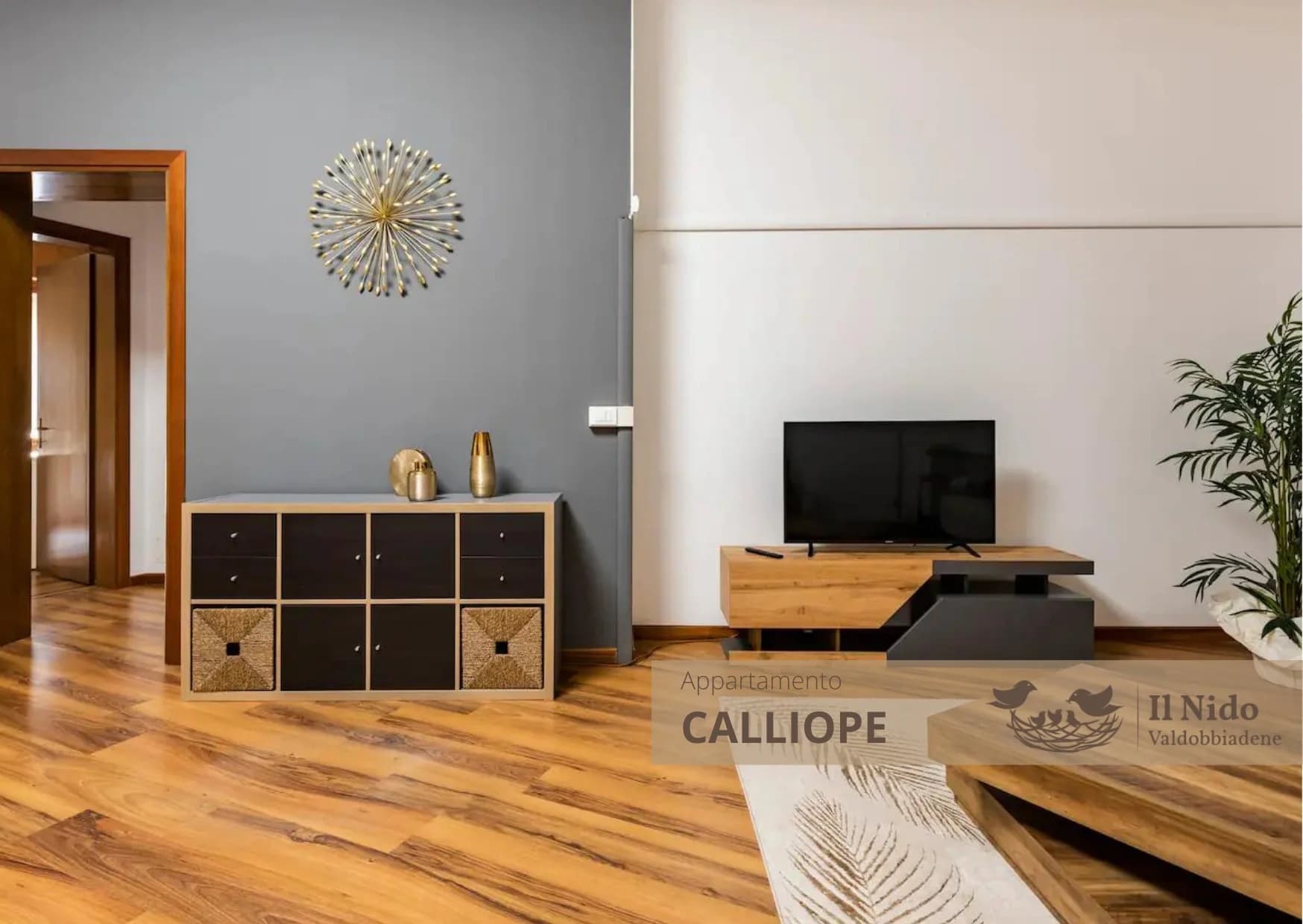 Dettaglio arredo appartamento Calliope