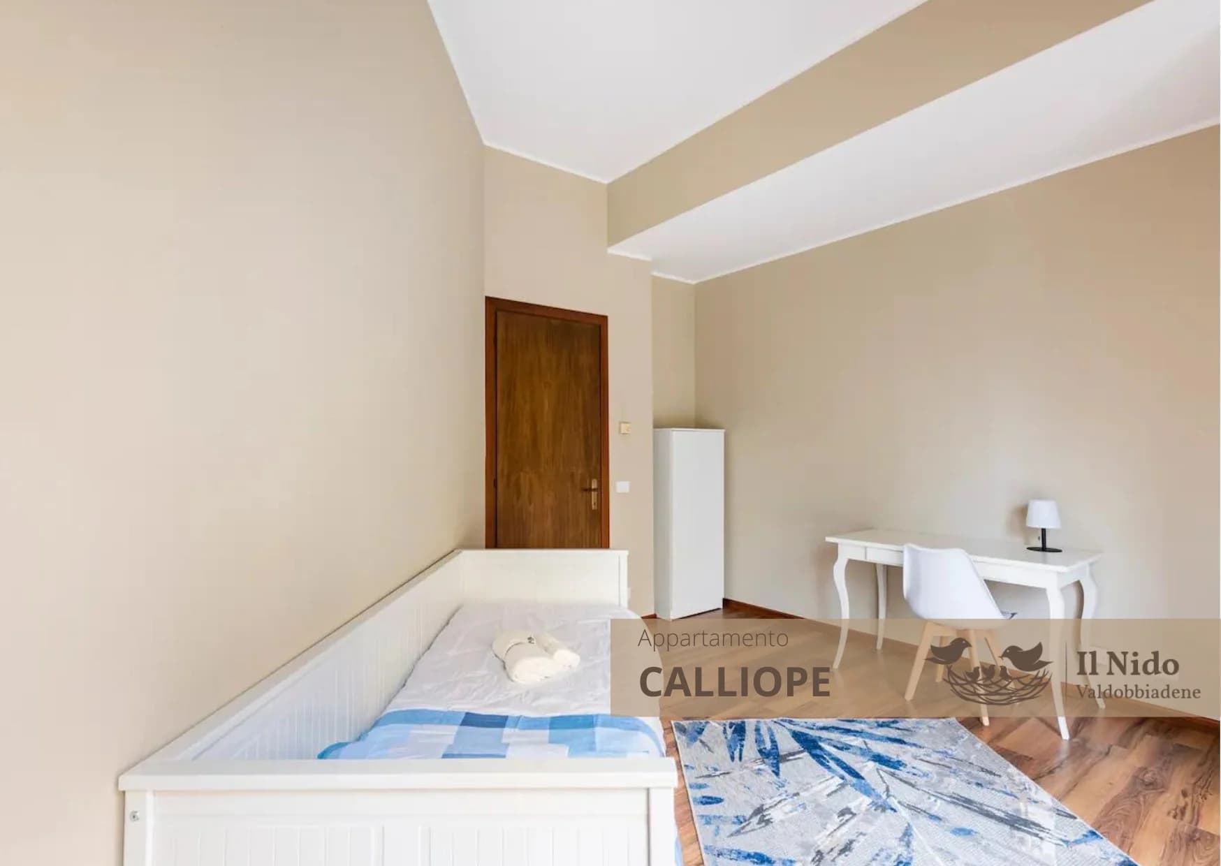 Camera da letto appartamento Calliope